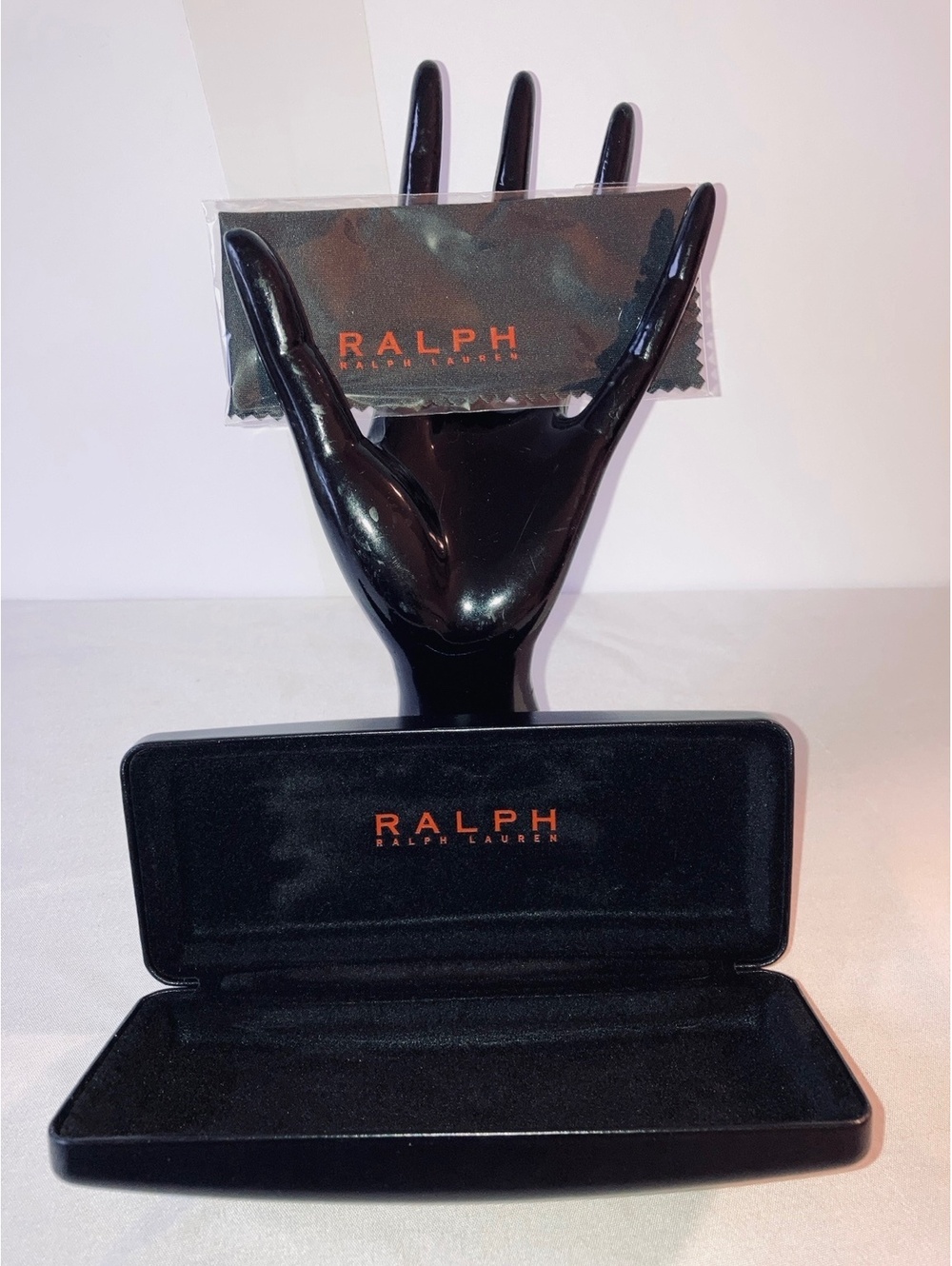 Ralph by Ralph Lauren Black Hard Eyeglass Sunglasses Case Cloth Unisex